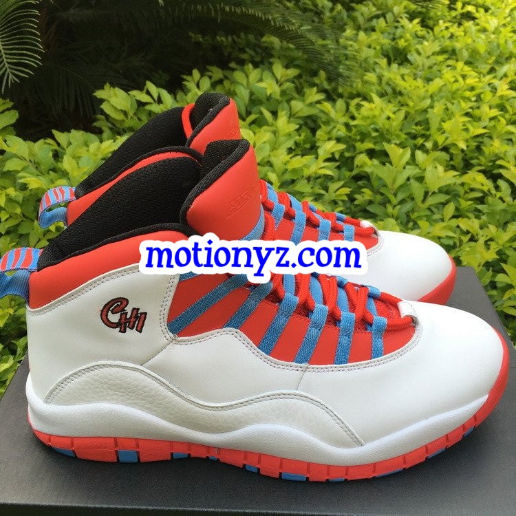 Air Jordan 10 Retro Chicago City Pack